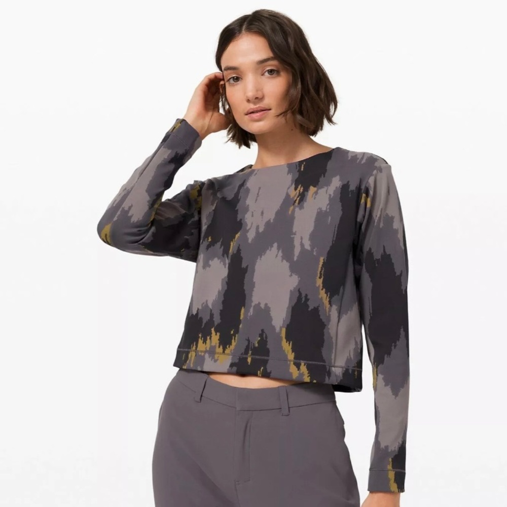 LULULEMON ROBERT GELLER Long Sleeve Top Medium